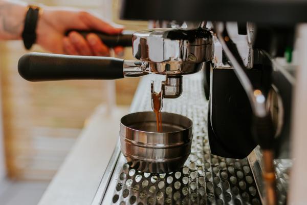 coffee bicycle cart