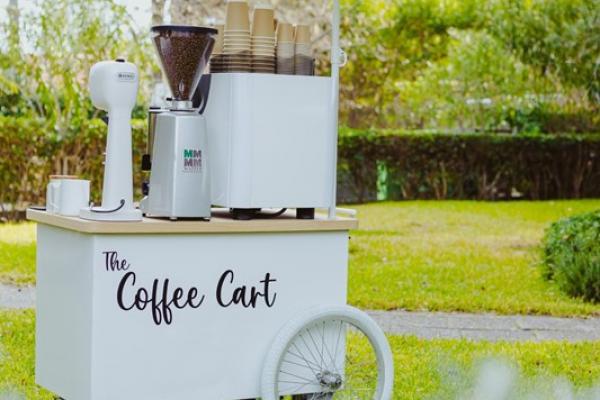 coffee break catering coffee cart