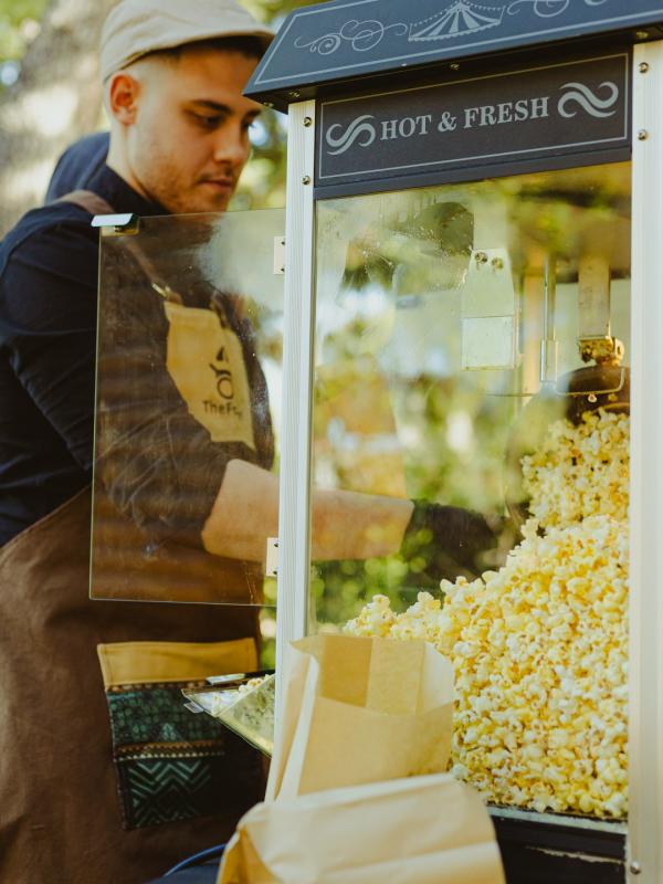 pop corn karotsi gia parti