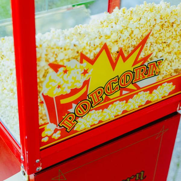 pop corn karotsi gia vaptish
